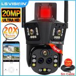 LS VISION 10K 20MP WiFi IP Camera Five Lens
