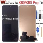 OLED Display Xiaomi Redmi K60 Pro LCD Display Touch Screen Digitizer