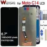 Motorola Moto G54 LCD Display Touch Screen Digiziter Assembly Replacement