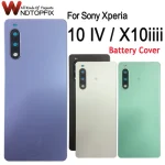 6.0" Sony Xperia 10 IV 10iiii Back Panel Battery Cover Housing