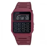 Casio CA-53WF-4BDF Calculator Red Digital Unisex Watch
