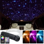 DC12V 6W RGBW Car Roof Star Lights APP LED Fiber