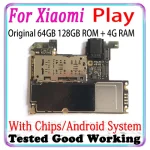 1 Xiaomi Play Mi Play Motherboard 64G 128GB chips