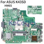 Motherboard ASUS K43SD K43E P43E A43E K43SV K43
