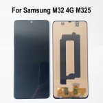 M32 LCD With Frame Samsung Galaxy M32 4G M325 Display SM-M325FV/DS