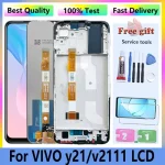 Original Vivo Y21 Mobile Phone Repair Parts LCD Display Y21T