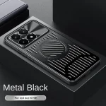 Xiaomi POCO X6 Pro Case Hard magnetic Aluminum alloy Back Cover Protective
