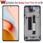 AMOLED 6.67" Xiaomi Redmi Note 9 Pro 5G LCD Display Touch