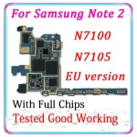 Samsung Note 2 N7100 N7105 Motherboard With Chips