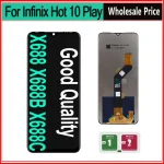 6.82" Original X688 Infinix Hot 10 Play LCD Display