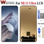 AMOLED 6.81'' Xiaomi Mi 11 Ultra LCD Display With Touch Panel