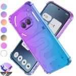 Four-corners Gradient Case Nothing Phone 2a (2A) 2 1 Protective Cover Fundas