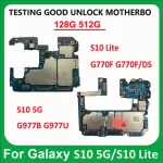 Good Motherboard Samsung Galaxy S10 5G G977B Lite G770F G977U Good