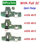 50PcsUSB Fast Charging Charger Port Connector Flex Cable Samsung A10S