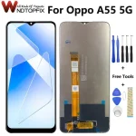 OPPO A55 5G LCD Display Touch Screen Digitizer Assembly Replacement