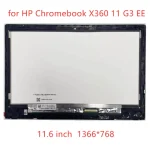 Replacement HP Chromebook X360 11 G3 EE LCD LED Touch Screen Digitizer