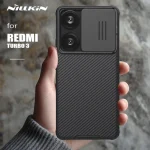 Xiaomi Redmi Turbo 3 5G Case Nillkin CamShield Slide Camera Ultra-Thin Hard