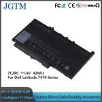 7CJRC KNM09 0KNM09 Laptop Battery Cell Latitude 12 E7270 E7470 7470 7270