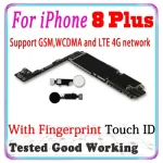 Mainboard iPhone 8 Plus Motherboard With Touch ID black 256GB