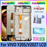 Original LCD Display Vivo Y20S Full With Frame V2027
