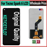 1 Test LCD Tecno Spark 6 LCD KE7 Display