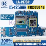 ACER Nitro AN515-58 Notebook Mainboard LA-L973P SRLCY i5-12500H GN20-P0-A1 RTX3050 4G