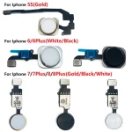 Universal Home Button Fingerprint Flex Cable Iphone 5S 6 7