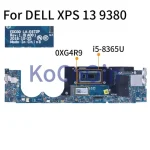 DELL XPS 13 9380 i5-8365U 4.1 GHz Notebook Mainboard CN-0XG4R9 0XG4R9
