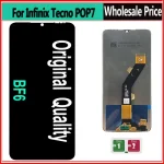 Original Tecno POP 7 POP7 LCD BF6 Display Touch