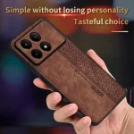 Xiaomi Redmi K70 Pro Case Soft PU leather Skin protective Back Cover