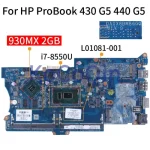 HP ProBook 430 440 G5 i7-8550U 930MX 2G Notebook Mainboard DA0X8BMB6G0