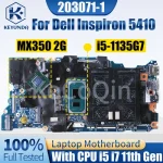 Dell Inspiron 5410 Notebook Mainboard 203071-1 0HJ1G8 0TPG56 02F6MF