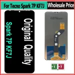 Original Tecno Spark 7P KF7j LCD Display Touch Screen