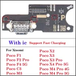 USB Fast Charging Port Flex Xiaomi Poco F1 F2 F3