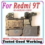 Xiaomi Redmi 9T Motherboard Mainboard 4GB RAM 64GB 128GB ROM
