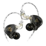 QKZ x HBB Titanium-Coated Diaphragm Driver Earphones with Mic
