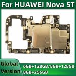 Huawei Nova 5T Motherboard Electronic Panel Circuits Unlocked Mainboard