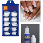 Artificial Nails Set Acrylic Fake FALSE Nails Set