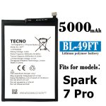 Original Tecno Spark 7  Original Battery