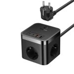 Baseus 30W PowerCombo Cube Power Strip 3AC +
