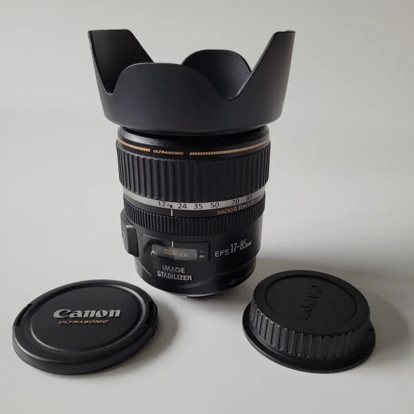 Canon EF-S 17-85mm 17-85 mm f4-5.6 IS USM Lens 618