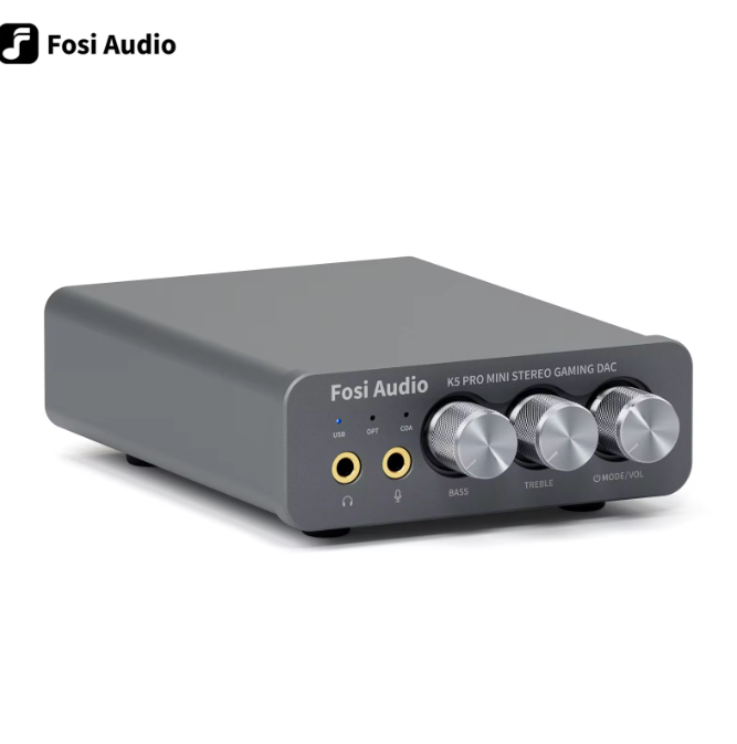 Fosi Audio K5 PRO USB Gaming DAC With Microphone