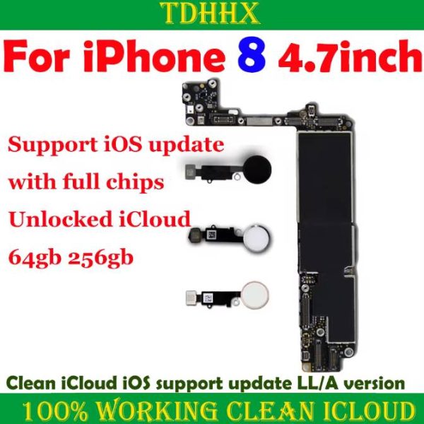 Icloud Off For iPhone 8 Motherboard With iOS