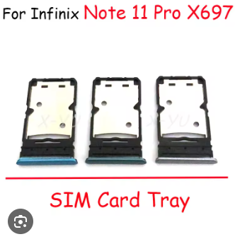 Infinix Note 11 Pro SIM Card Tray Socket Reader Holder