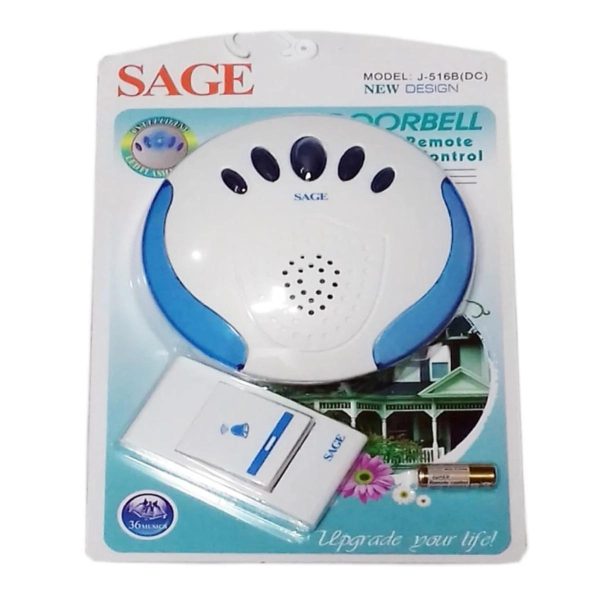 2 à¦ªà¦¿à¦¸ Sage Wireless Door Calling Bell