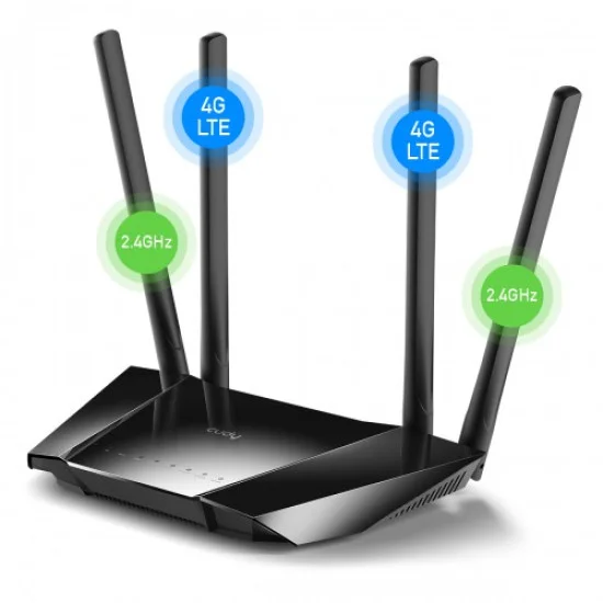 Cudy LT400 4G 300 Mbps 4 Router Bangladesh. Buy In BD.