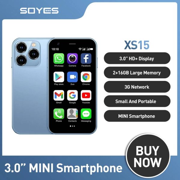 SOYES XS15 Ultra-thin 3.0Inch Small Phone-used-mobile-photo-bangladesh-buy-sale-exchange-shop