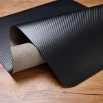 Carbon Fiber Texture Leather Mouse Pad Bangladesh