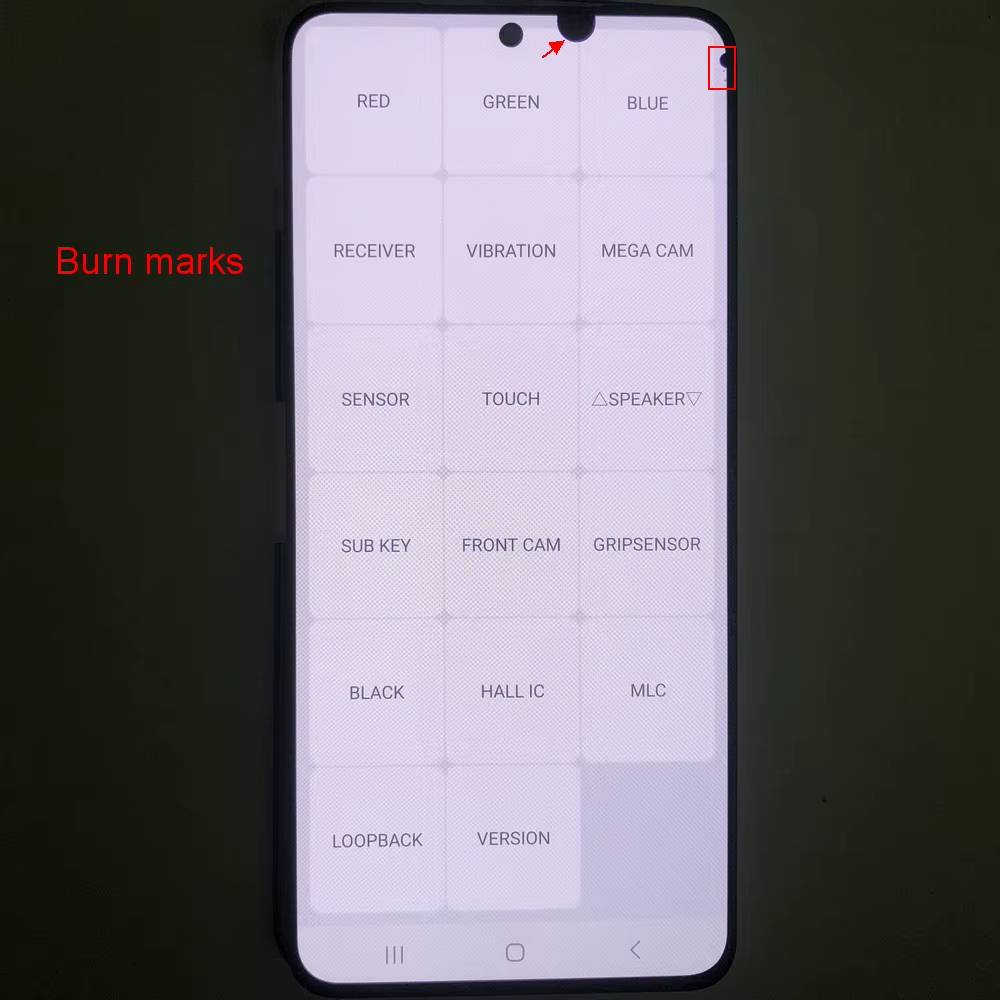 Samsung S21 5G Display AMOLED