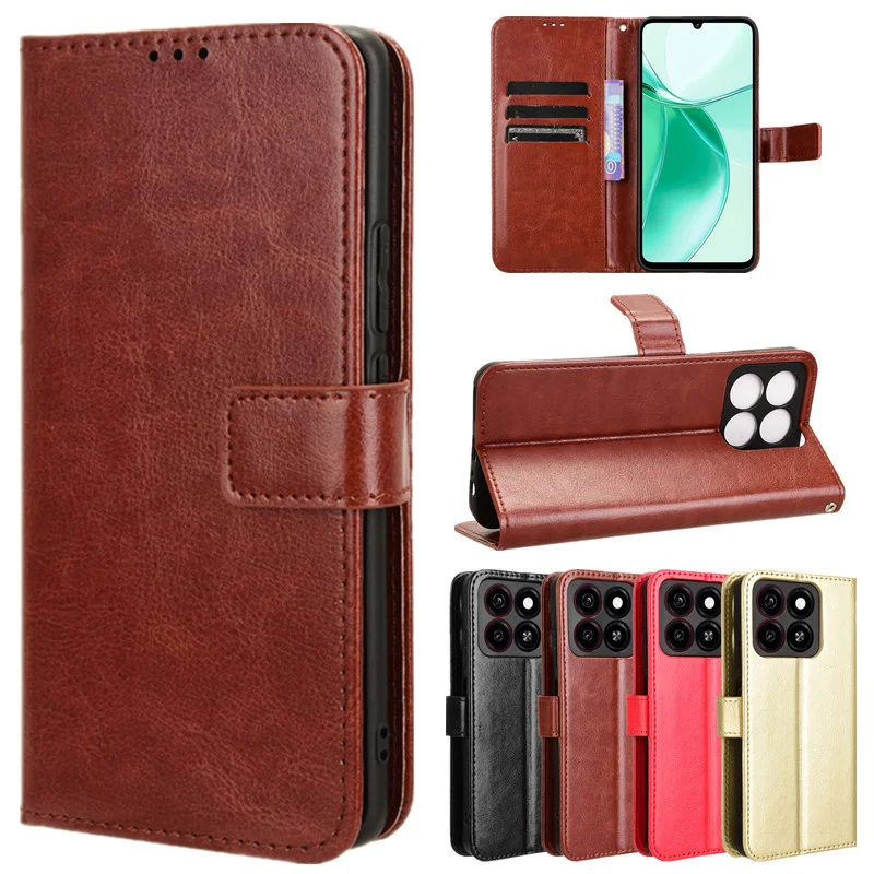 Sf153ea63b4244c1ba322c89846ced394X_550x550 Leather Flip Case ZTE Blade A35 A55 A75 5G A34 A54 A74 A33S A53 - Image 1